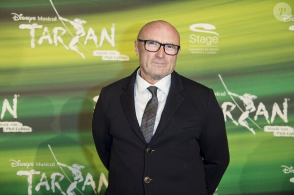 Phil Collins lors de la première de la comédie musicale "Tarzan" à Stuttgart en Allemagne le 21 novembre 2013