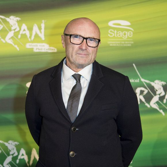 Phil Collins lors de la première de la comédie musicale "Tarzan" à Stuttgart en Allemagne le 21 novembre 2013