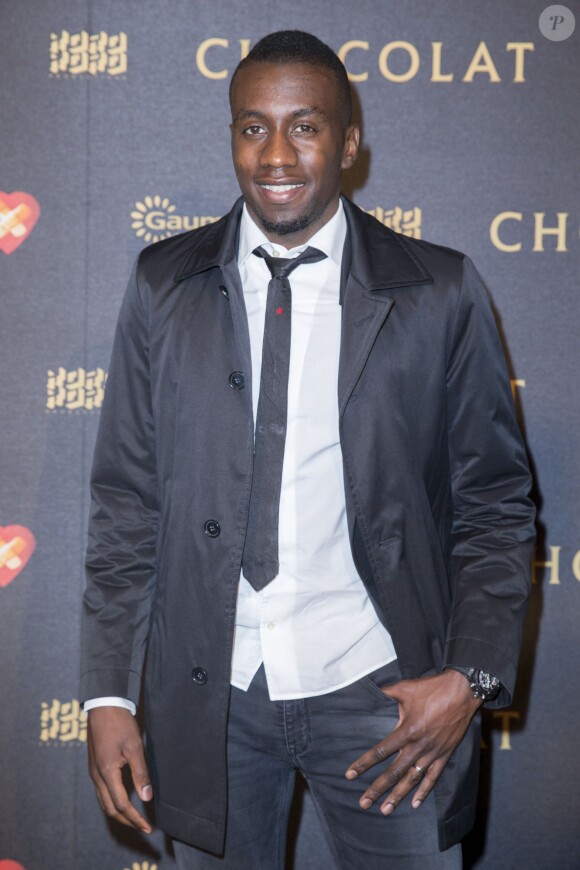 Blaise Matuidi - Avant-première du film "Chocolat" au Gaumont Champs-Elysées Marignan à Paris, le 1er février 2016.