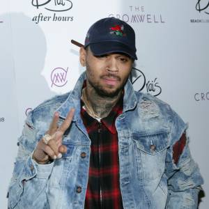 Chris Brown au Drai's à Las Vegas, le 1er janvier 2016.