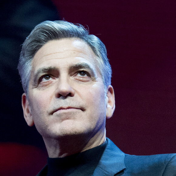 George Clooney - Soirée de gala "The Good Money" organisée par la loterie nationale "Postcode" à Amsterdam le 26 janvier 2016.