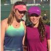 Shakira au tennis avec Paula Badosa - 1er février 2016