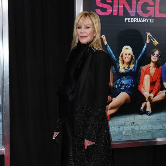 Melanie Griffith - Première du film "How To Be Single" à New York. Le 3 février 2016 © Elizabeth Pantaleo/BestImage