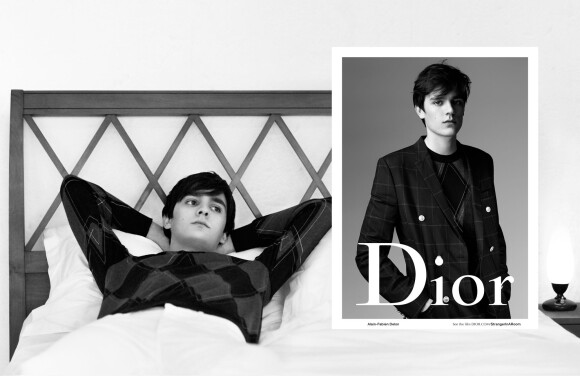 Alain-Fabien Delon - Campagne Dior Homme, été 2016. Photo par Willy Vanderperre.