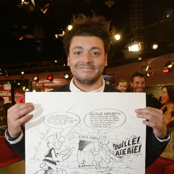 Kev Adams - Enregistrement de l'émission "Vivement Dimanche" à Paris le 3 Fevrier 2016 et qui sera diffusée le 7 Fevrier 2016. Invité principal Kev Adams. © Coadic Guirec/Bestimage