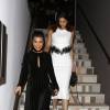 Kourtney Kardashian et Kylie Jenner étaient les stars de la soirée de lancement de la marque Ouai à Los Angeles. Le 4 février 2016.