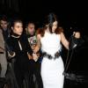 Kourtney Kardashian et Kylie Jenner étaient les stars de la soirée de lancement de la marque Ouai à Los Angeles. Le 4 février 2016.