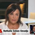 Nathalie, la mère de Kev Adams, se confie à Michel Drucker dans "Vivenement dimanche" sur France 2, le 7 février 2016.