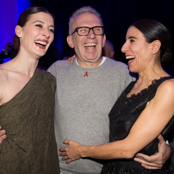 Blanca Li, Marie-Agnès Gillot et Jean-Paul Gaultier - Présentation du Projet Iccarre dans les salons de la maison de couture Jean Paul Gaultier à Paris, le 1er décembre 2014.