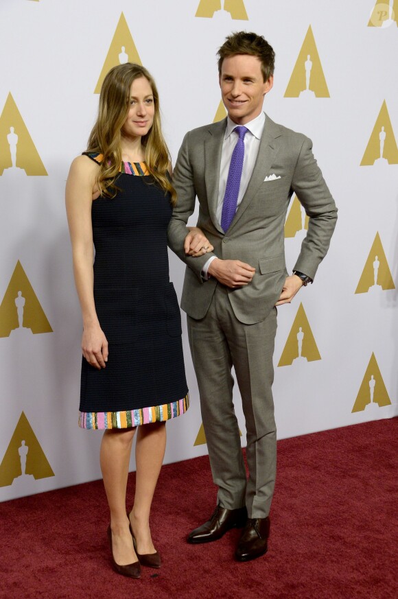 Actor Eddie Redmayne, right, and Hannah Bagshawe attend the 88th annual Academy Awards Oscar nominees luncheon at the Beverly Hilton Hotel in Beverly Hills, Los Angeles, CA, USA, on February 8, 2016. Photo by Jim Ruymen/UPI/ABACAPRESS.COM09/02/2016 - Los Angeles
