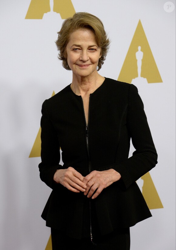 Actress Charlotte Rampling attends the 88th annual Academy Awards Oscar nominees luncheon at the Beverly Hilton Hotel in Beverly Hills, Los Angeles, CA, USA, on February 8, 2016. Photo by Jim Ruymen/UPI/ABACAPRESS.COM09/02/2016 - Los Angeles