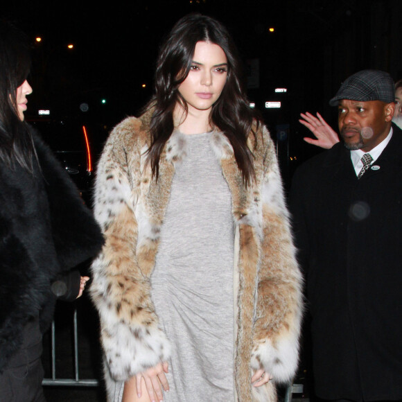 Kendall Jenner assiste à la soirée de lancement de la nouvelle collection de 'Kendall + Kylie' à New York, le 8 février 2016.