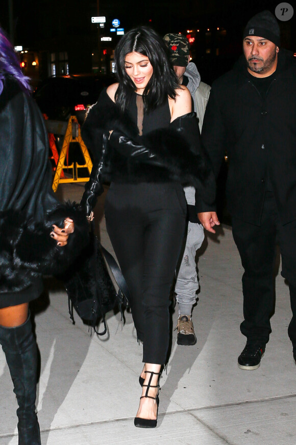 Kylie Jenner à New York, le 8 février 2016.
