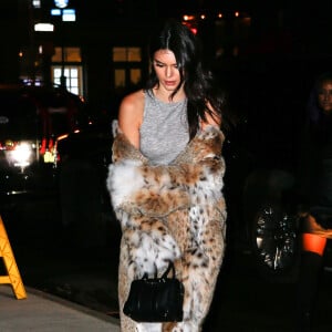 Kendall Jenner à New York, le 8 février 2016.