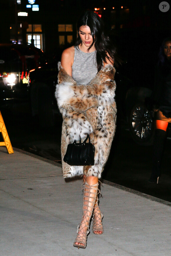 Kendall Jenner à New York, le 8 février 2016.