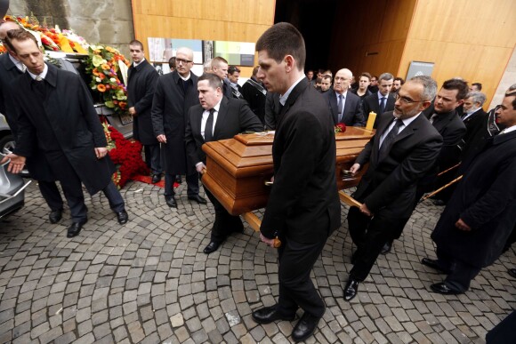 Les obsèques du chef Benoît Violier en la cathédrale de Lausanne le 5 février 2016