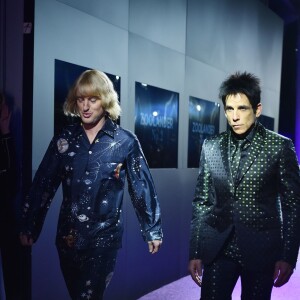 Ben Stiller et Owen Wilson lors de la première de Zoolander 2 au Alice Tully Hall à New York le 9 février 2016.