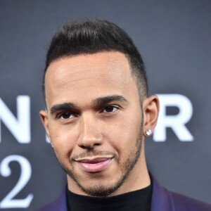 Lewis Hamilton lors de la première de Zoolander 2 au Alice Tully Hall à New York le 9 février 2016.