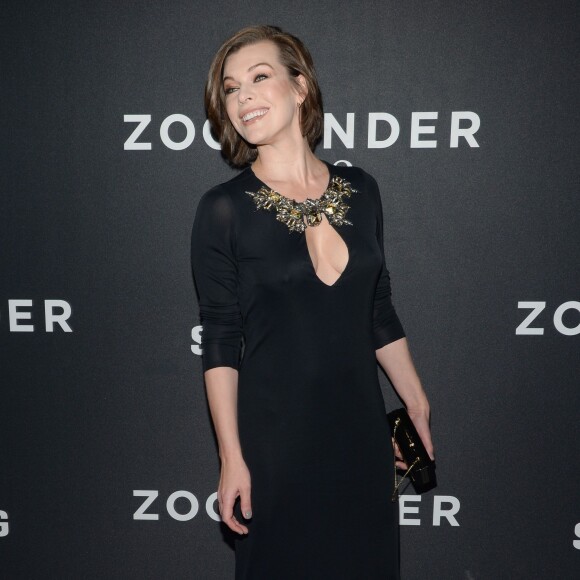 Milla Jovovich lors de la première de Zoolander 2 au Alice Tully Hall à New York le 9 février 2016.