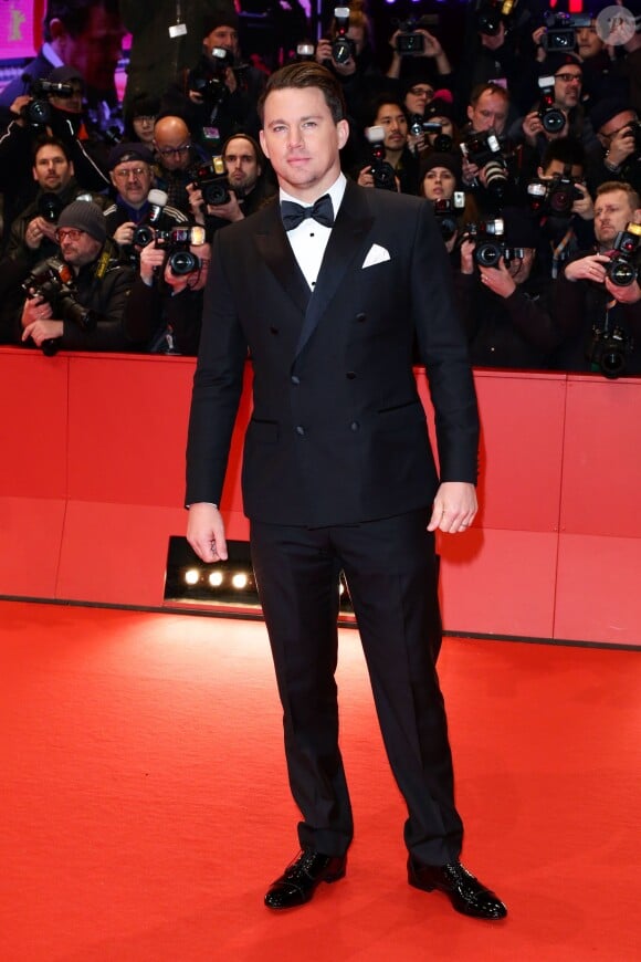 Channing Tatum - Tapis rouge du film "Ave, César !" lors de l'ouverture du 66e Festival International du Film de Berlin, la Berlinale, le 11 février 2016