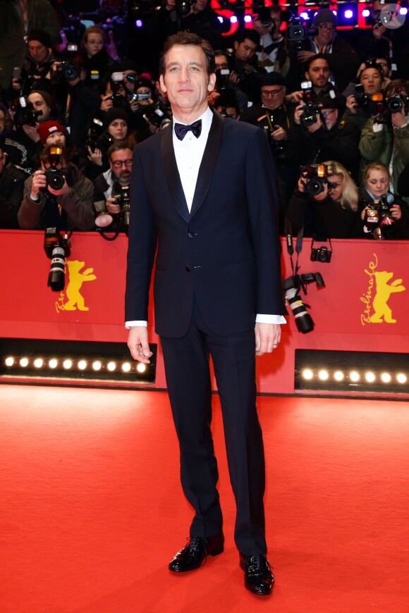 Clive Owen - Tapis rouge du film "Ave, César !" lors de l'ouverture du 66e Festival International du Film de Berlin, la Berlinale, le 11 février 2016