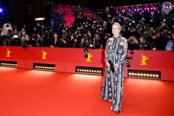 Meryl Streep - Tapis rouge du film "Ave, César !" lors de l'ouverture du 66e Festival International du Film de Berlin, la Berlinale, le 11 février 2016