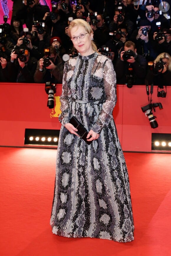 Meryl Streep - Tapis rouge du film "Ave, César !" lors de l'ouverture du 66e Festival International du Film de Berlin, la Berlinale, le 11 février 2016