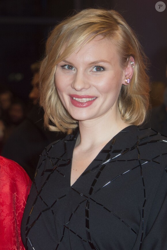 Rosalie Thomass - Tapis rouge du film "Ave, César !" lors de l'ouverture du 66e Festival International du Film de Berlin, la Berlinale, le 11 février 2016