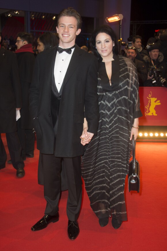 Jannis Niewöhner, Minu Barati-Fischer - Tapis rouge du film "Ave, César !" lors de l'ouverture du 66e Festival International du Film de Berlin, la Berlinale, le 11 février 2016