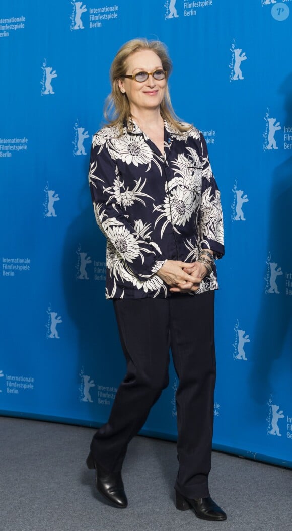 Meryl Streep - Photocall du jury du Festival International du Film de Berlin, La Berlinale. Le 11 février 2016 11/02/2016 - Berlin