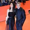 George Clooney et sa femme Amal Alamuddin Clooney - Tapis rouge du film "Ave César !" lors de l'ouverture du 66e Festival International du Film de Berlin, la Berlinale, le 11 février 2016.