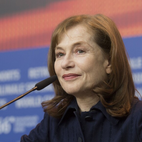 Isabelle Huppert - Photocall et conférence de presse du film "L'Avenir" au 66e festival du film de Berlin, la Berlinale à Berlin le 13 février 2016. © Corleone/Bestimage