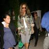 Tyra Banks est allée dîner avec une amie au restaurant Gracias Madre à West Hollywood. Le 19 août 2014