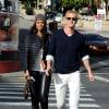 Tyra Banks et son compagnon Erik Asla dans les rues de Los Angeles, le 7 février 2014