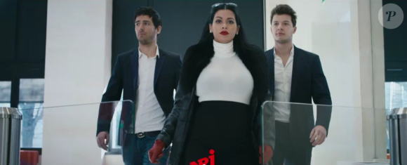 Ayem Nour dans le teaser de la nouvelle émission d'NRJ12, "Le  Mad Mag". Le 15 février 2016.