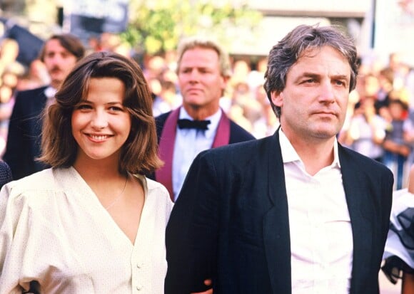 Andrzej Zulawski et Sophie Marceau à Cannes en 1985.