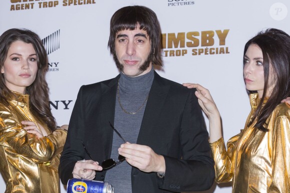 Sacha Baron Cohen au photocall du film "Grimsby - Agent Trop Spécial" à l'hôtel Bristol à Paris le 16 février 2016