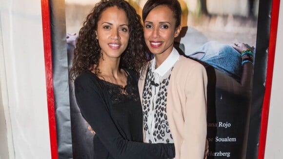 Sonia Rolland entourée de Noémie Lenoir et M. Pokora pour son nouveau projet