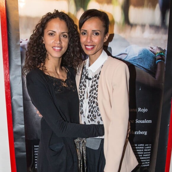 Sonia Rolland, Noémie Lenoir - Avant-première du court-métrage "Une vie ordinaire" réalisé par Sonia Rolland au cinéma Mac Mahon à Paris, le 17 février 2016. © Cyril Moreau/Bestimage