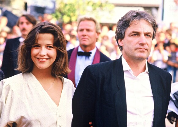 Sophie Marceau et Andrzej Zulawski à Cannes en 1985.