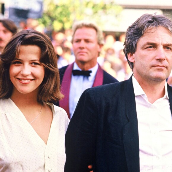 Sophie Marceau et Andrzej Zulawski à Cannes en 1985.