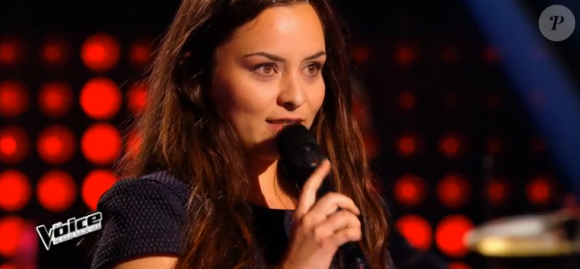 Akasha, dans The Voice 5, le samedi 20 février 2016 sur TF1