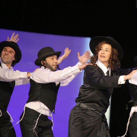 Valérie Lemercier rend hommage à Rabbi Jacob aux César 2007.