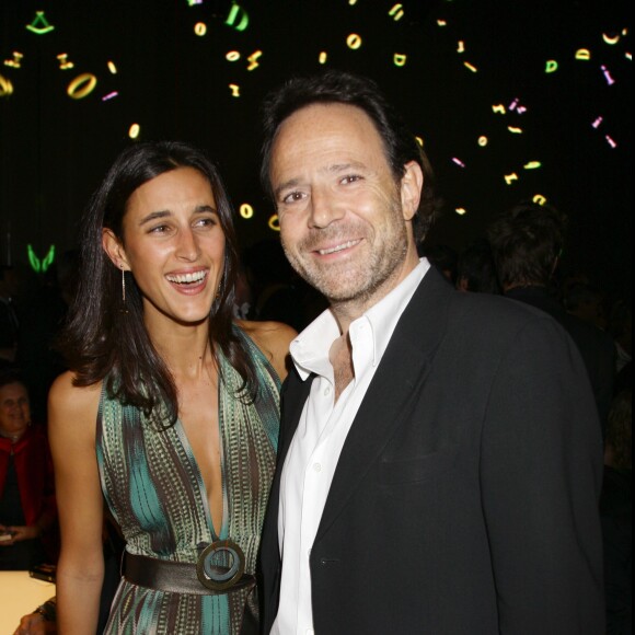 Marc Levy et Pauline Leveque lors du 60e anniversaire de Christian Dior à Paris, le 17 septembre 2007