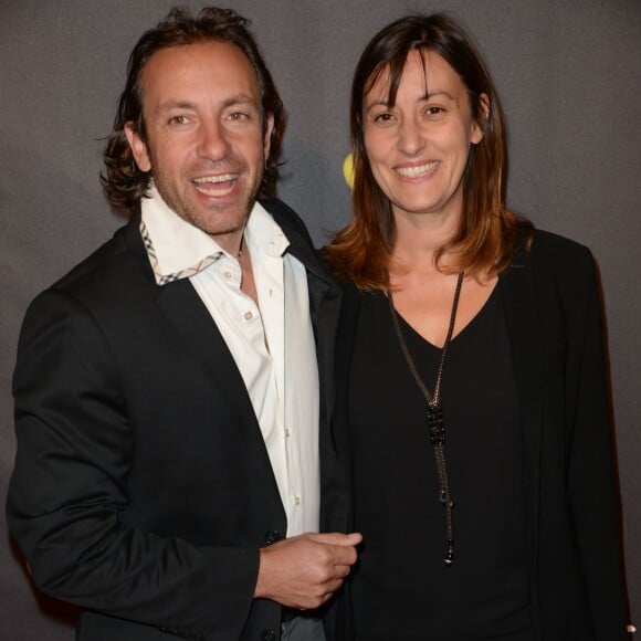 Exclusif - Philippe Candeloro et sa femme Olivia à Monaco, le 19 septembre 2015.