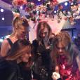 Toni Garrn (Bijoux Messika), Karlie Kloss, Natalia Vodianova (Bijoux Messika), Valérie Messika - People au stand Messika lors de la soirée "Fabulous Fund Fair" organisée par l'association "Naked Heart" lors de la Fashion Week à Londres, le 20 février 2016.