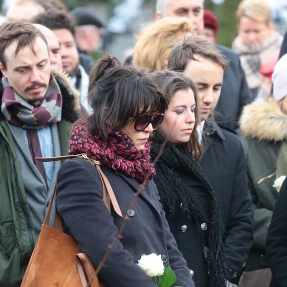 Sophie Marceau assiste aux obsèques de son ex-mari Andrzej Zulawski à Gora Kalwaria, près de Varsovie en Pologne le 22 février 2016. BEW / BESTIMAGE