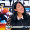 Ayem Nour, enceinte, lors de la première de son émission le "Mad Mag" sur NRJ12. Le 22 février 2015.