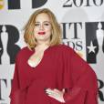 Adele - Photocall de la cérémonie des BRIT Awards 2016 à l'O2 Arena à Londres, le 24 février 2016. 24 February 2016.