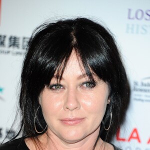 Shannen Doherty lors de l'ouverture du LA Art Show à Los Angeles, le 27 janvier 2016